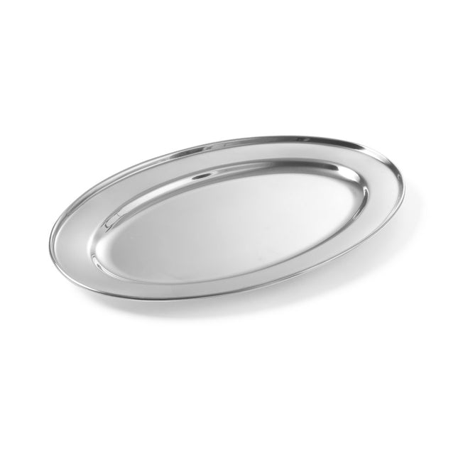 Schotel ovaal rvs 350x220 mm 1/box