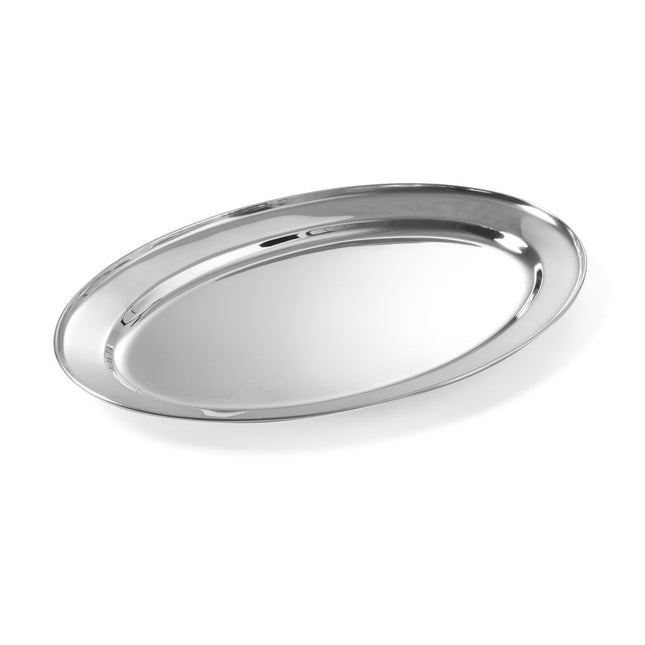 Schotel ovaal rvs 450x290 mm 1/box