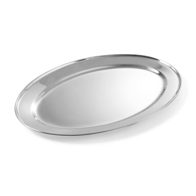 Schotel ovaal rvs 500x350 mm 1/box