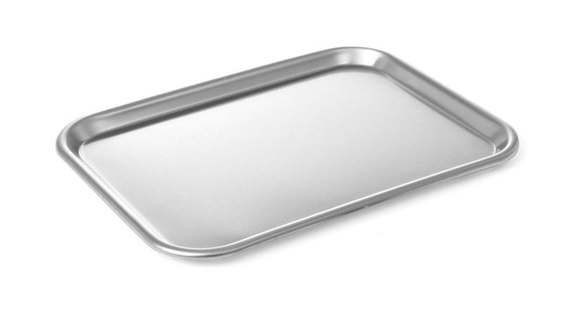 Display tray 345x245 mm stainless steel 1/box