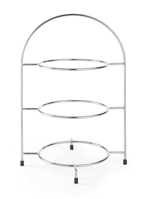 Serving stand for 3 plates, max 27.5 cm, ring size 18 cm 1/b