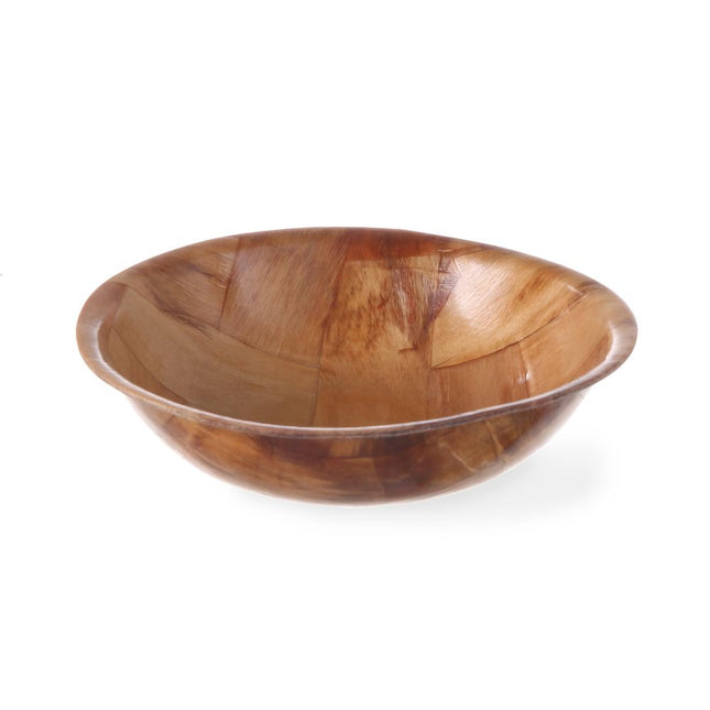 Pitabakje rond 150x40 mmgelakt hout 1/box