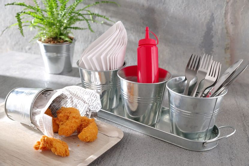 Dienbladlicht eiken 240x350mm melamine 1/box