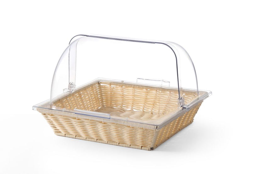 Basket PP with roll top cover PCGN 2/3x245 mm 1/box