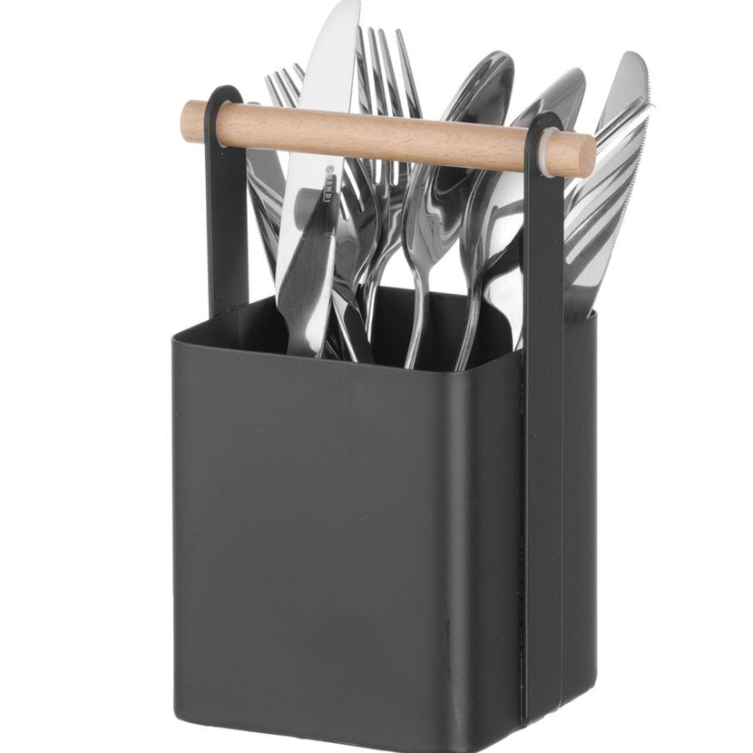 Cutlery caddy black 1/box