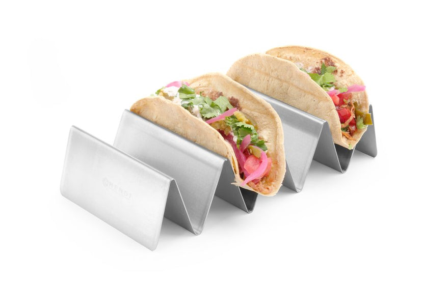 Taco houdervoor 4 taco's rvs 1/box
