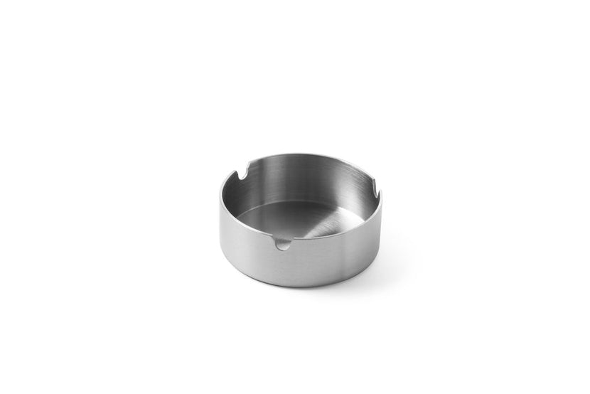 Ashtray stackable stainless steel 75x28 mm 1/box