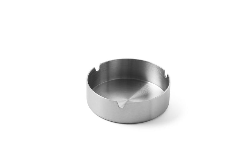 Ashtray stackable stainless steel 95x28 mm 1/box