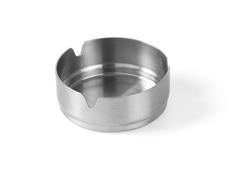 Ashtray stackable stainless steel 80 mm 1/box