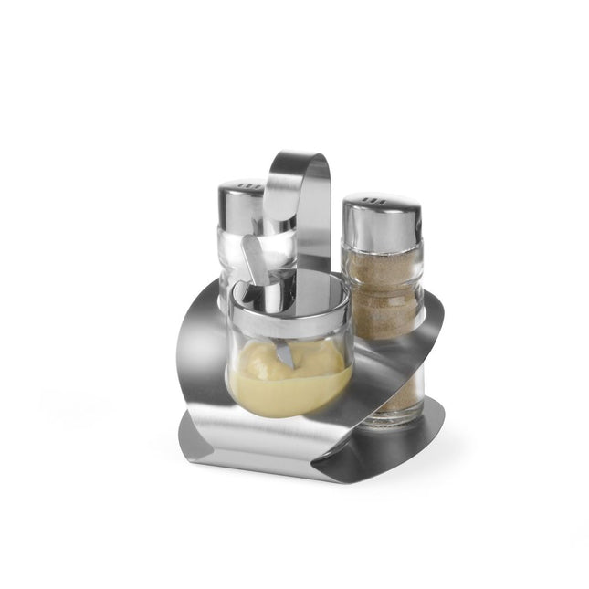 Menage 3 pcs Luxury pepper, salt, mustard 1/box
