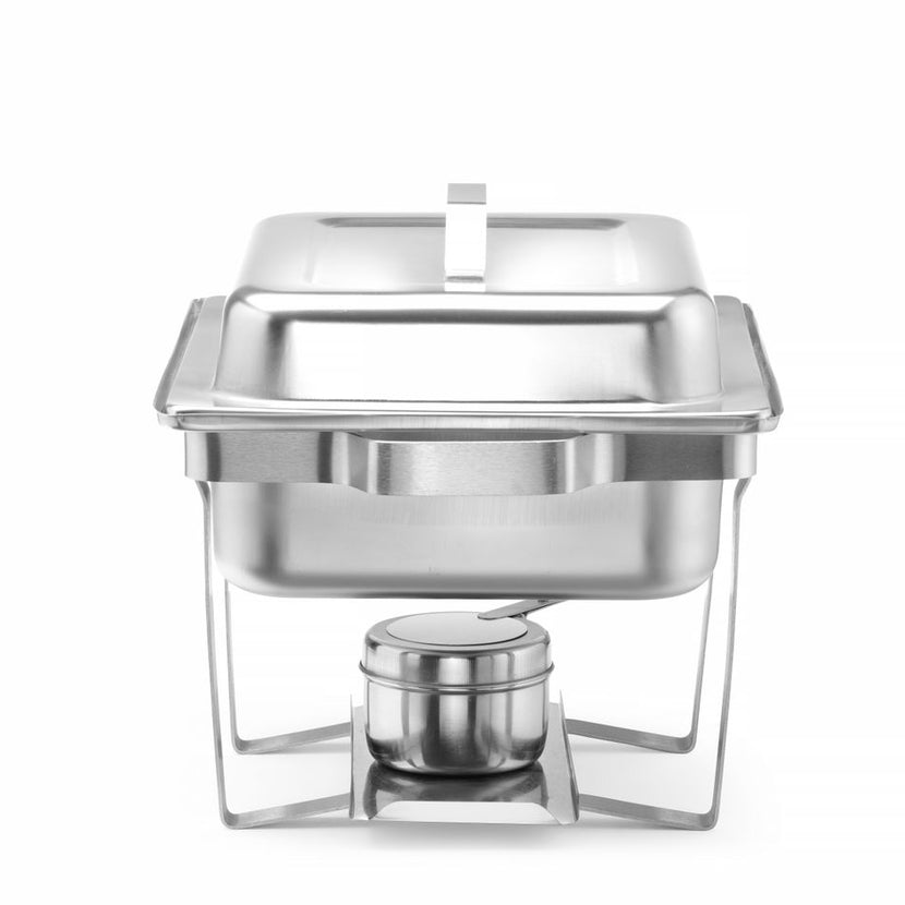 Chafing dish GN 1/2 stainless steel 18/0 4.5 l Economic 1/box