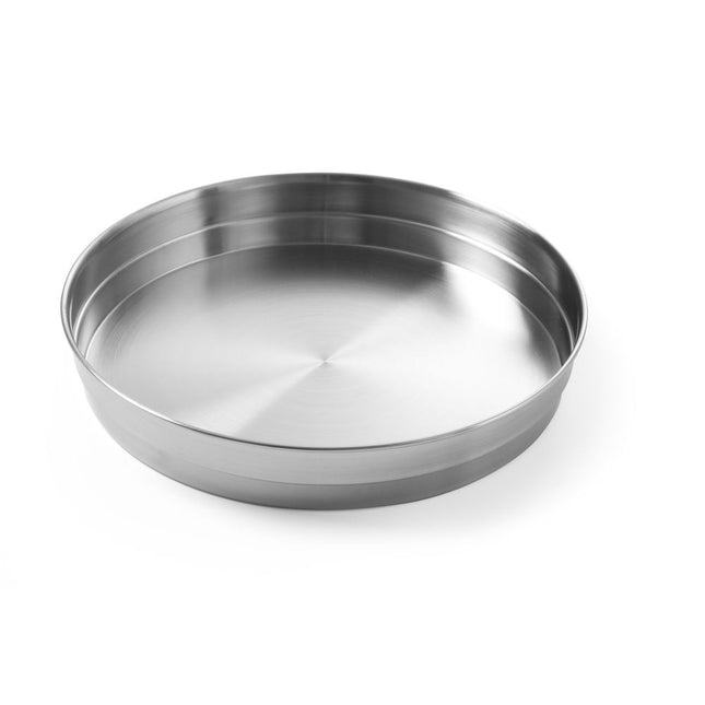 Dienblad rvs rond 320x45 mm 1/box