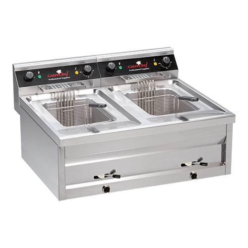 Deep fryer 12L + 12L (2*400V)