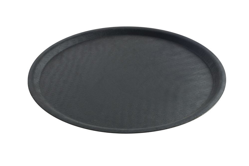 Tray black Round400 mm Polyester 1/box