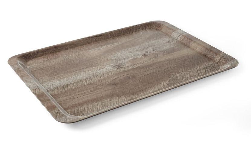 Tray dark oak370x530mm melamine 1/box