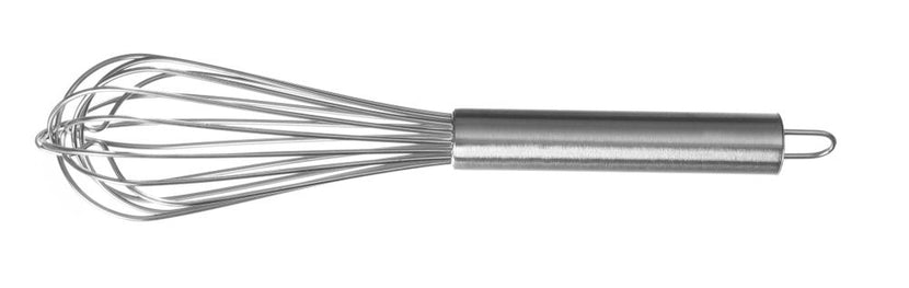 Whisk 8-wire stainless steel 300 mm with hanging eye 1/box