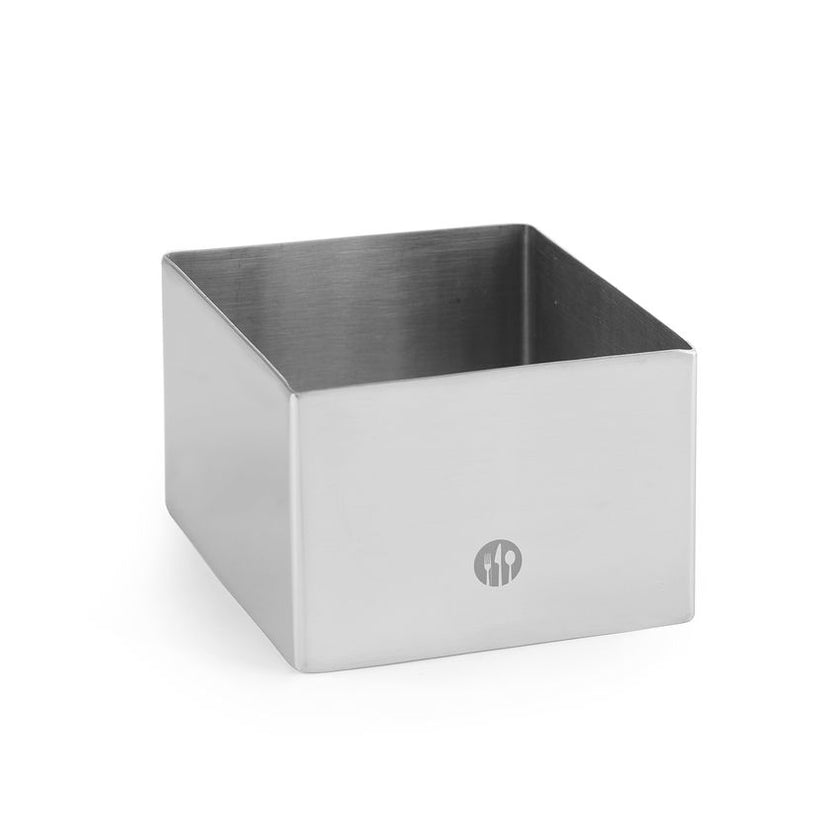 Food ring stainless steel square 65x65x45 mm 1/box