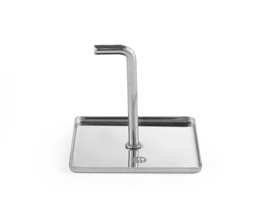 Pusher stainless steel square 65 mm 1/box