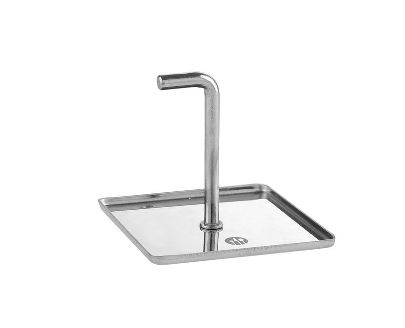 Pusher stainless steel square 65 mm 1/box