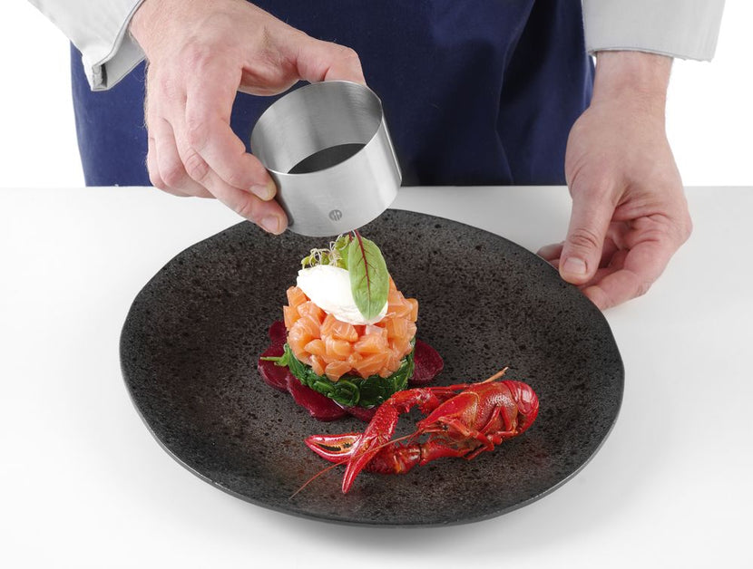 Cooking ring stainless steel 90x45 mm 1/box