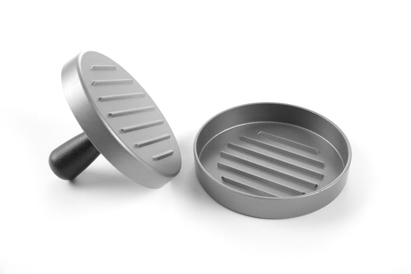 Hamburger press aluminum non-stick 120 mm 1/box