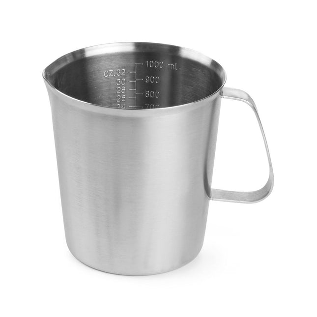 Measuring cup stainless steel 120x135 mm 1 l 1/box
