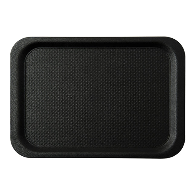 Tray 42*30 cm PP Black Line