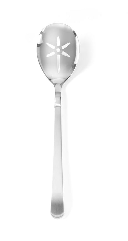 Serving spoon with slots71x321 mm stainless steel 1/box