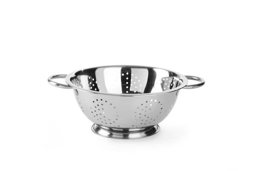 Stainless steel colander 280x135 mm on base with handles KitchenLine 1/box