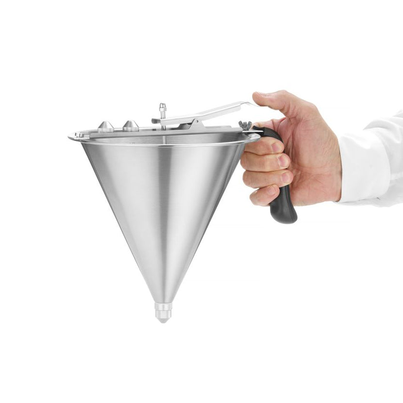 Fondanttrechter rvs 190x220 mm1,5 l PP hv Profi Line 1/box