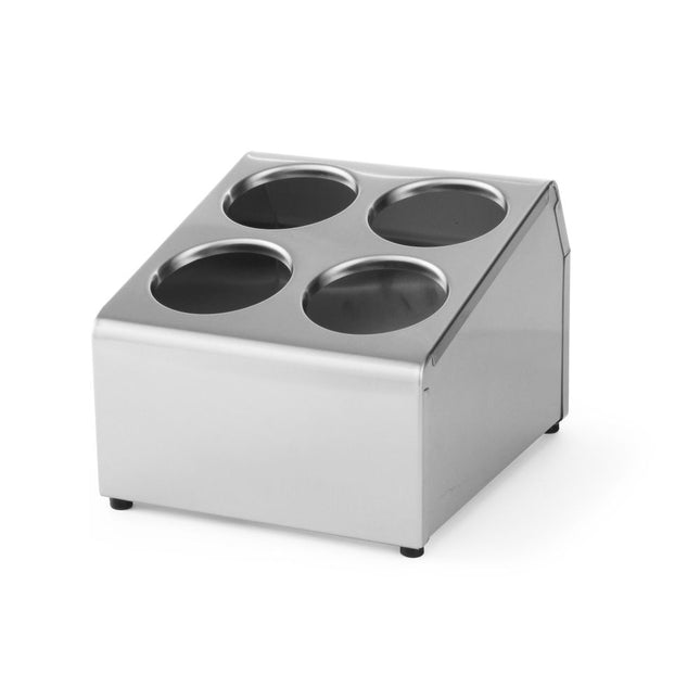 Cutlery basket holder for 4 stainless steel baskets 255x295x215 mm 1/box
