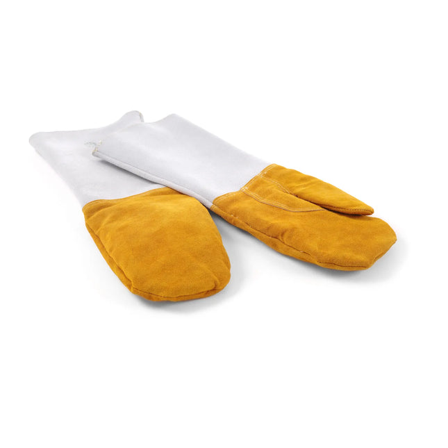 Oven mitt leather 460 mm 2/box