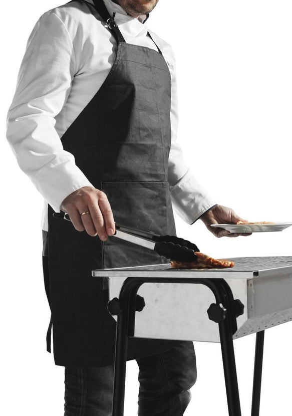 Barbecue apron cotton 81x66cm with flame-retardant coating 1/