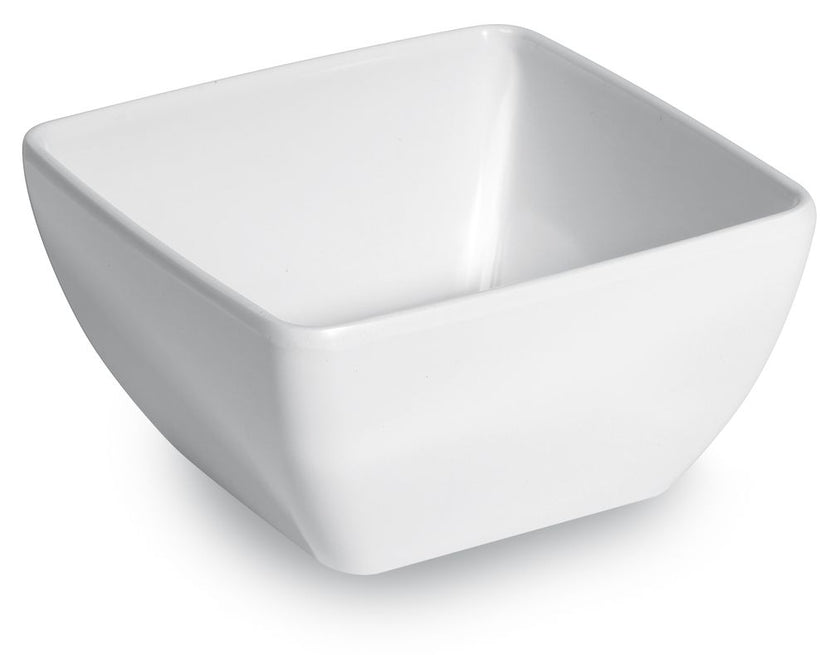 Square melamine tray130x130x65 mm 1/box