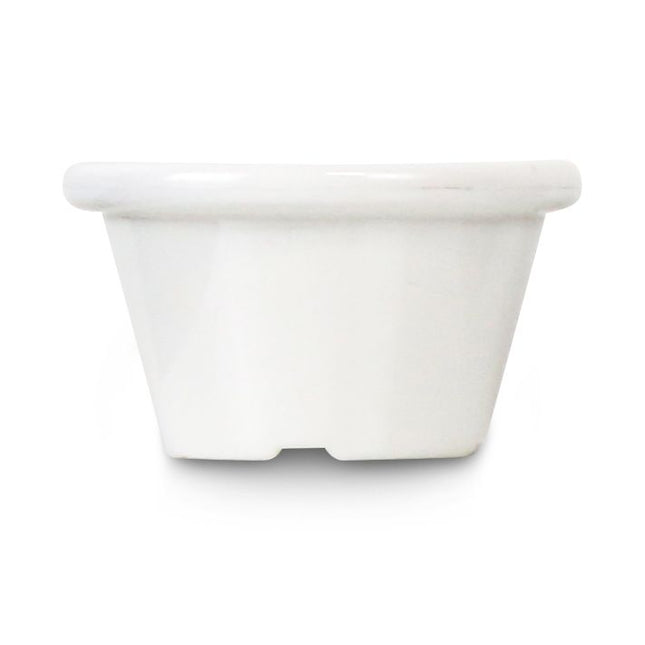 Ramekin ivoor45 ml 60x60x35 mm PET 12/box