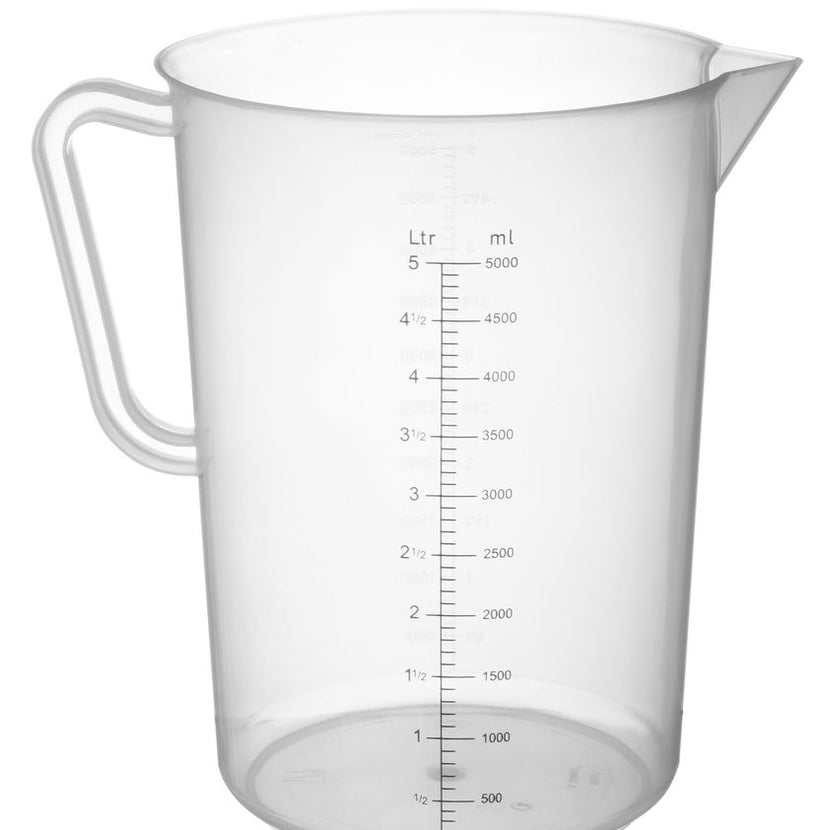 Measuring cup polypropylene 5 l190x270 mm 1/box