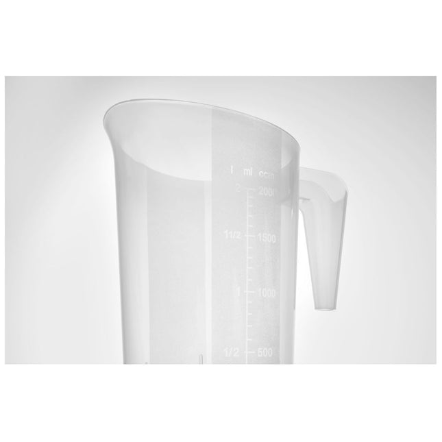 Maatbekerstapelbaar 2 l 147x215 mm PP 1/box