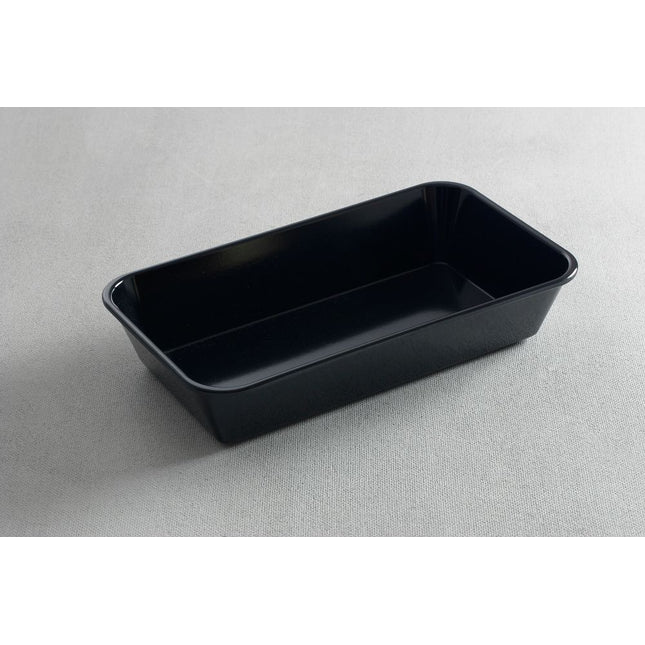 Vleesbak zwart melamine290x160x60 mm Waca 1450 1/box