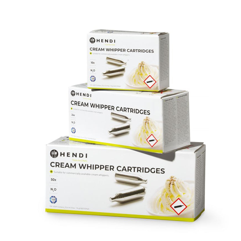 Slagroompatronenvoor Liss, Kidde, Kaiser etc 10/box