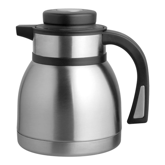 Isoleerkan 1 liter Zwart/Drukknop