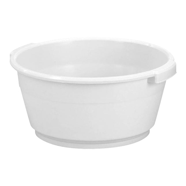 White waste container Ø 35 cm - 10 liters