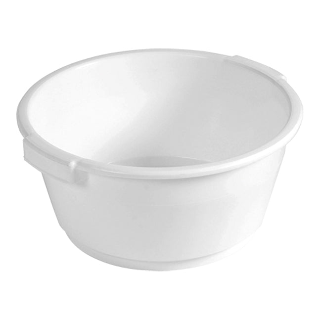 White waste container Ø 38 cm - 15 liters