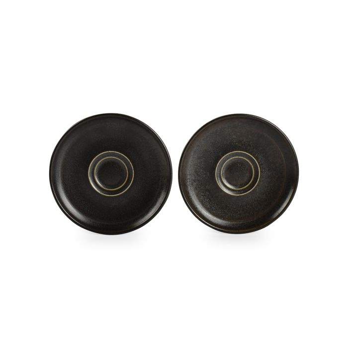 F2D | Schotel 14cm universeel black Ceres 6/Box