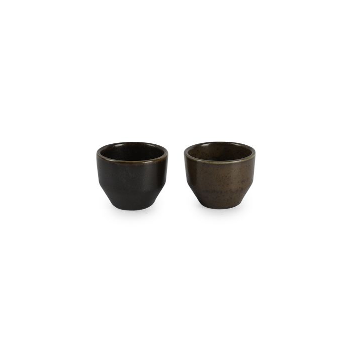 F2D | Kom/mokkakop 6,5cl black Ceres 6/Box