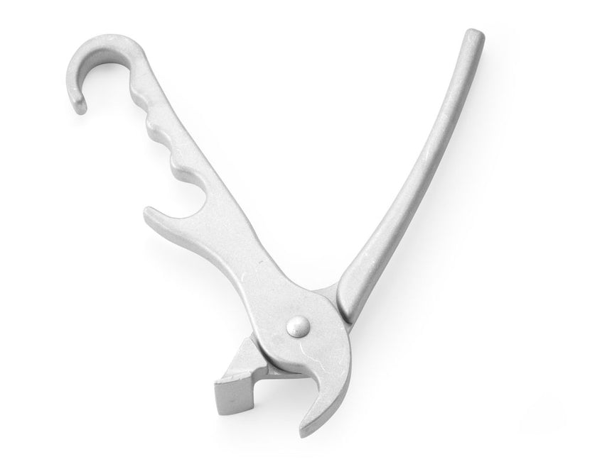 Pannengrijperaluminium 200 mm 1/box