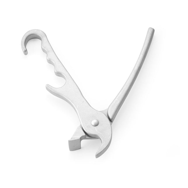 Pannengrijperaluminium 200 mm 1/box