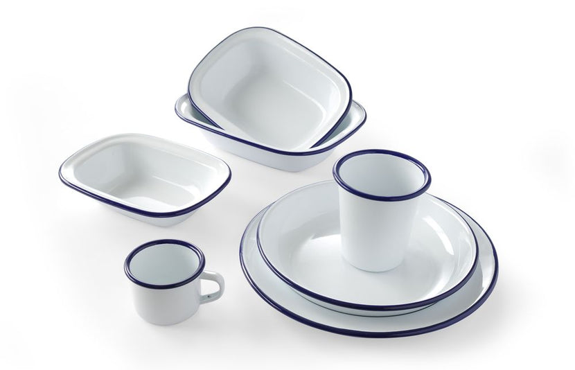 Bekergeëmailleerd 90x90 mm 300 ml 1/box