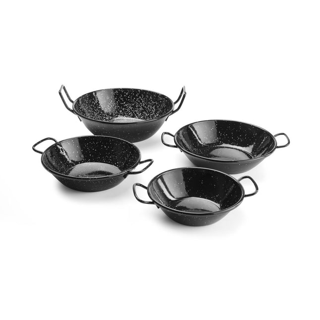 Paella dish180 mm enamelled sheet steel 1/box