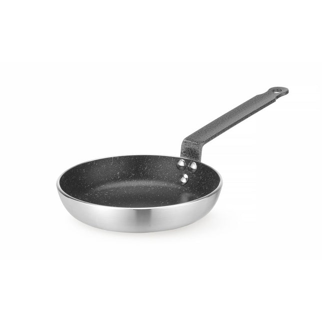 Frying pan aluminum 200x40 mmMarble non-stick coating 1/box