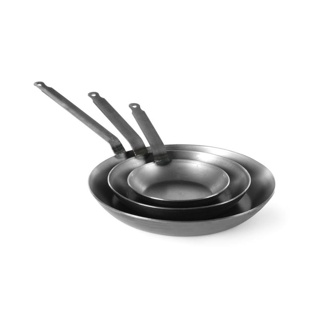 Koekenpan plaatstaal 280x5 mmbodem 220 mm Klassiek 1/box